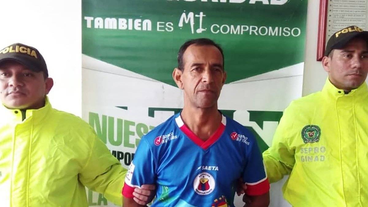 El entrenado fue puesto a disposición de las autoridades
