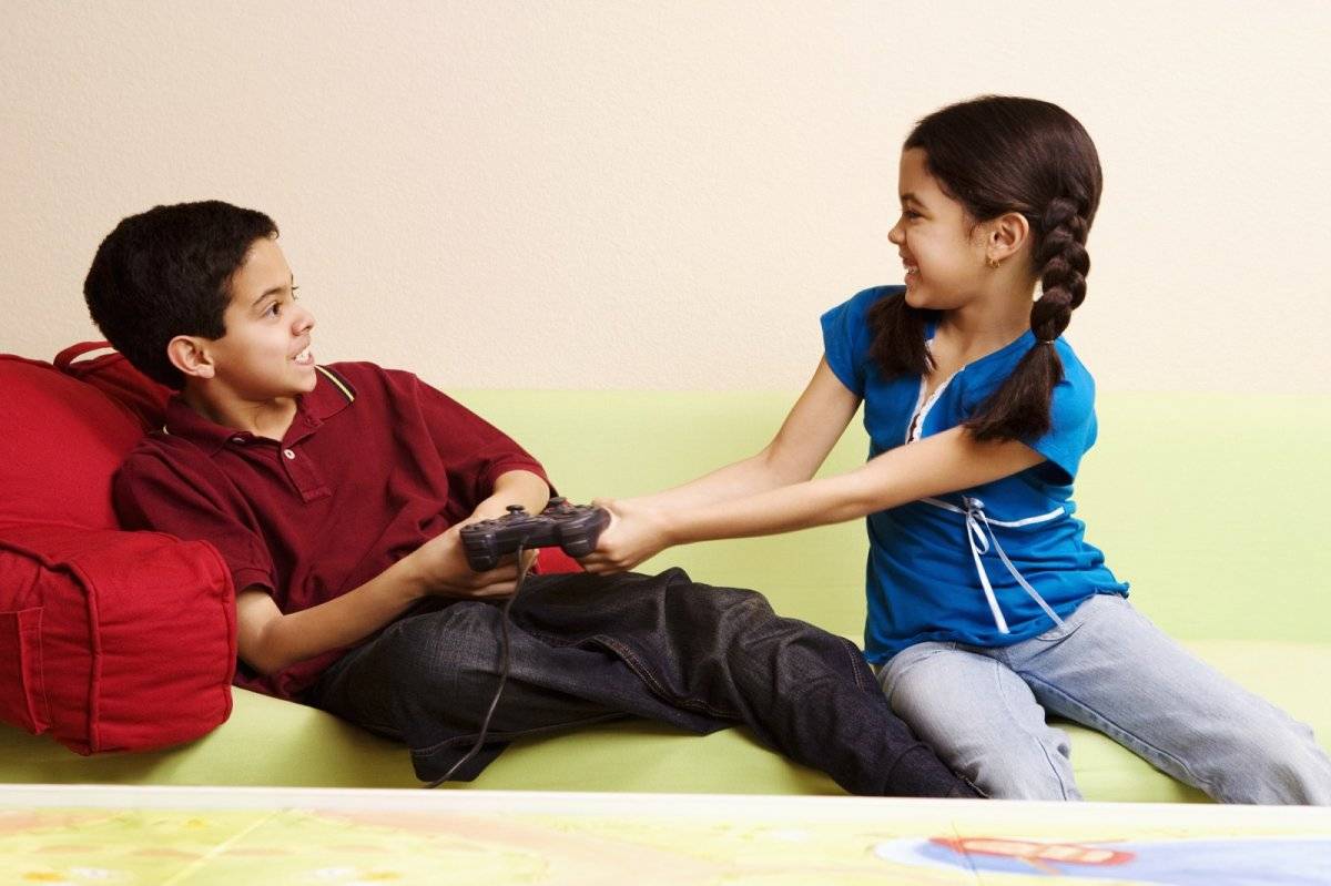 Niños pelea