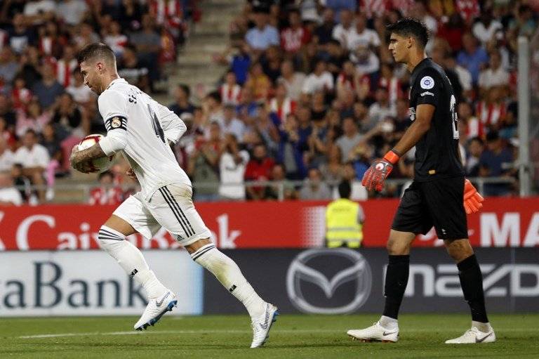 Gol de Sergio Ramos contra el Girona