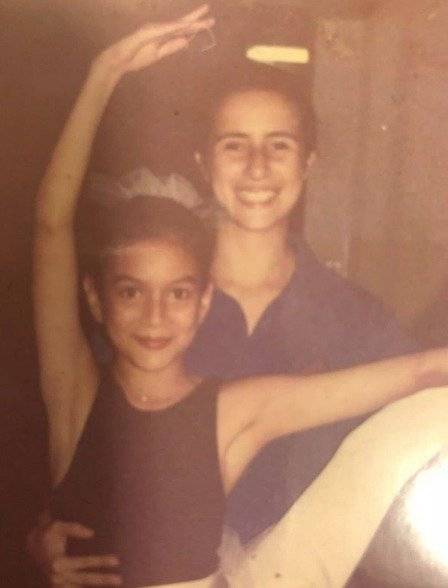 María Fernanda Ríos compartió fotografía de su infancia