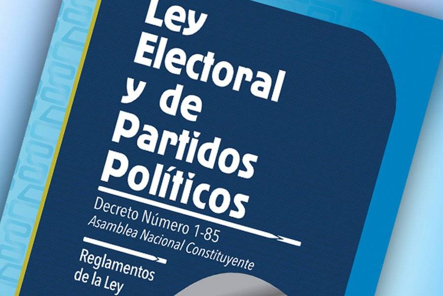 Ley Electoral y de Partidos Políticos TSE
