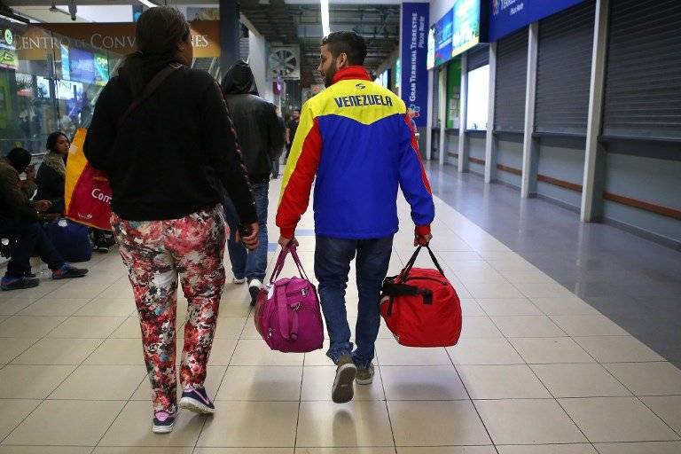 Migrantes venezolanos