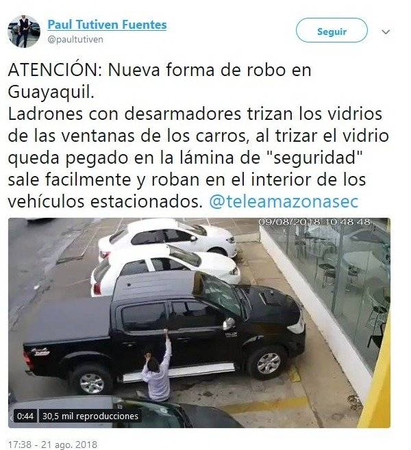 Fake news: En varios países reportaron el mismo robo a un vehículo