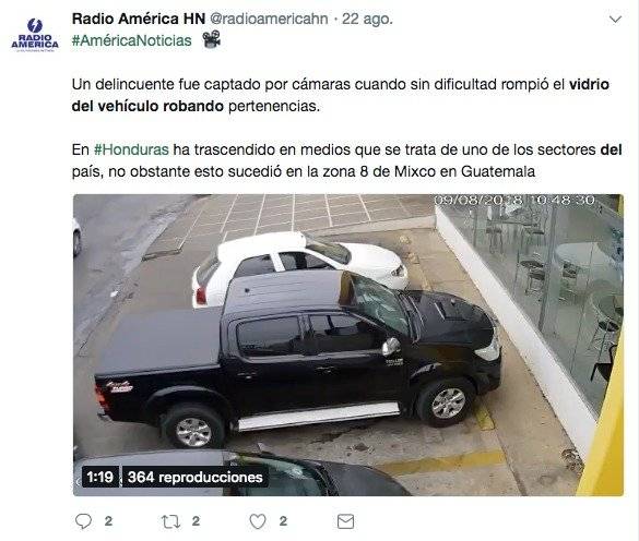 Fake news: En varios países reportaron el mismo robo a un vehículo