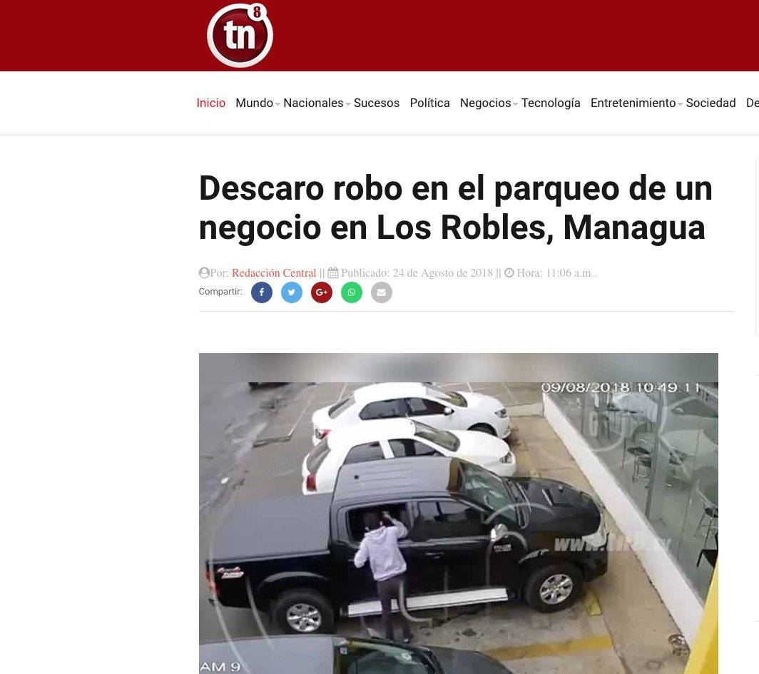 Fake news: En varios países reportaron el mismo robo a un vehículo