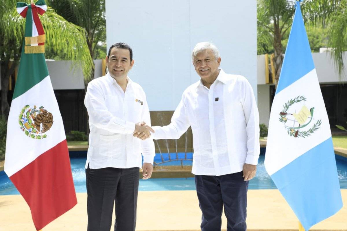 Jimmy Morales y AMLO