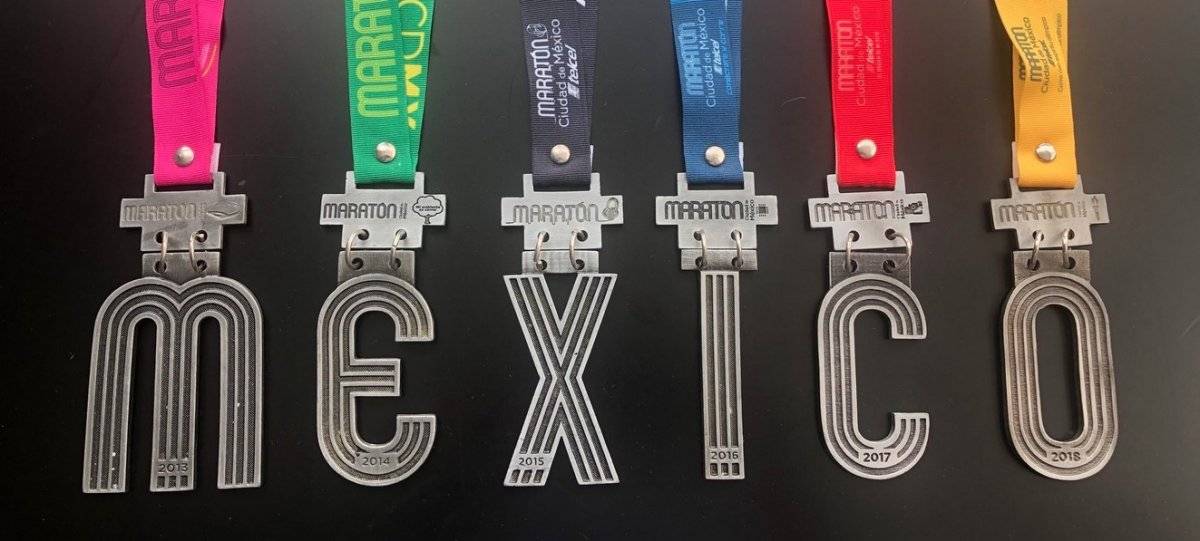 Medallas Maratón CDMX