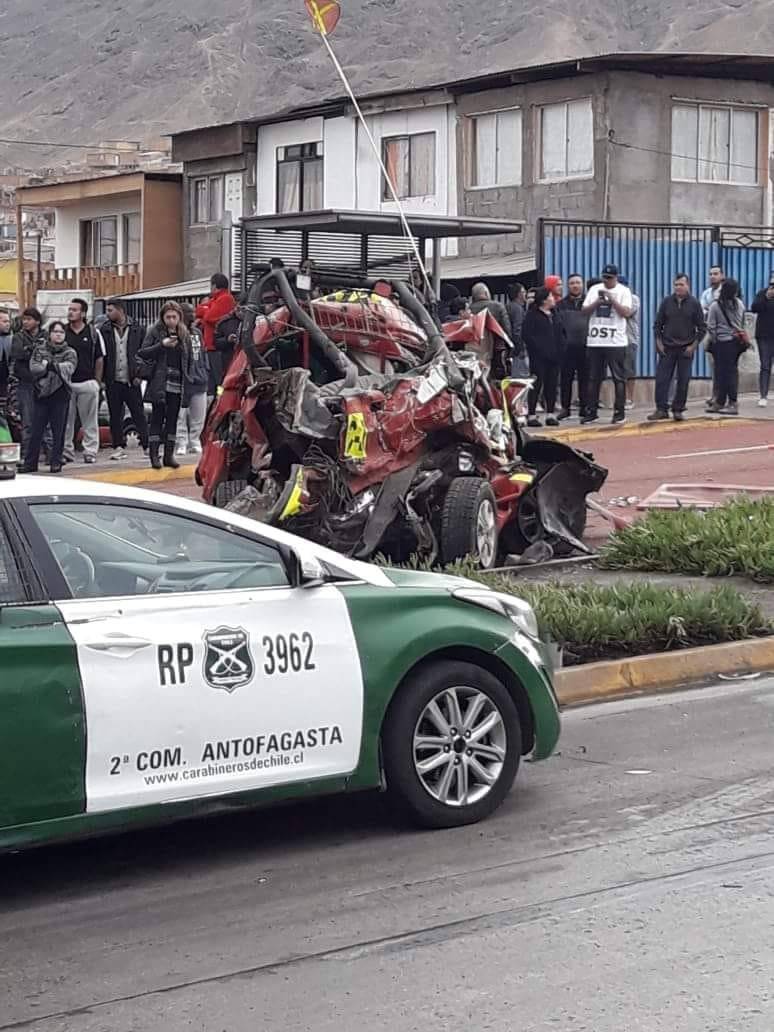 Accidente en Antofagasta deja un fallecido