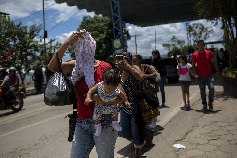 Migrantes venezolanos