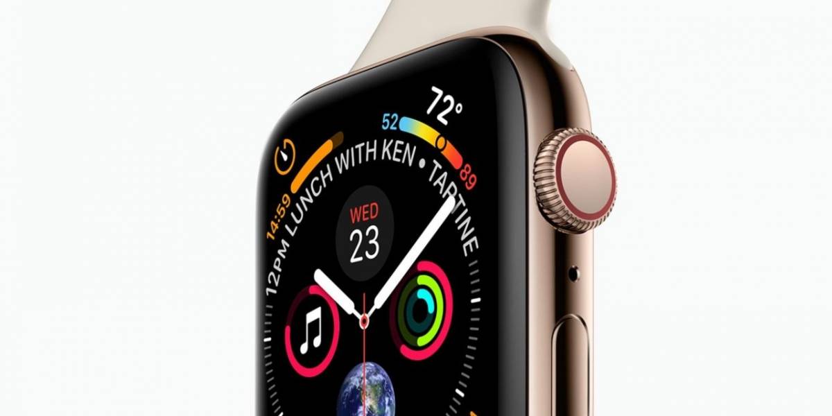 Así será el nuevo Apple Watch Series 4 con pantalla sin bordes