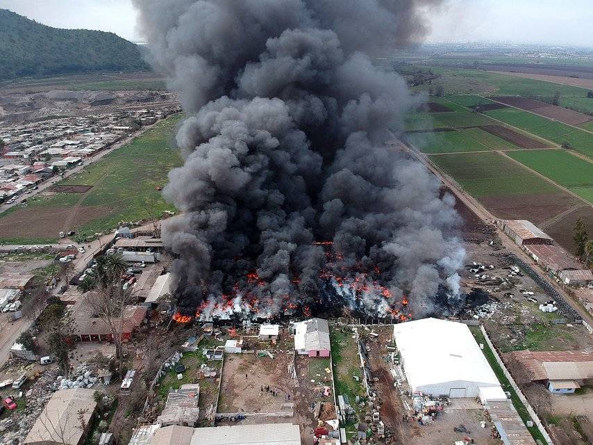 Incendio Maipú