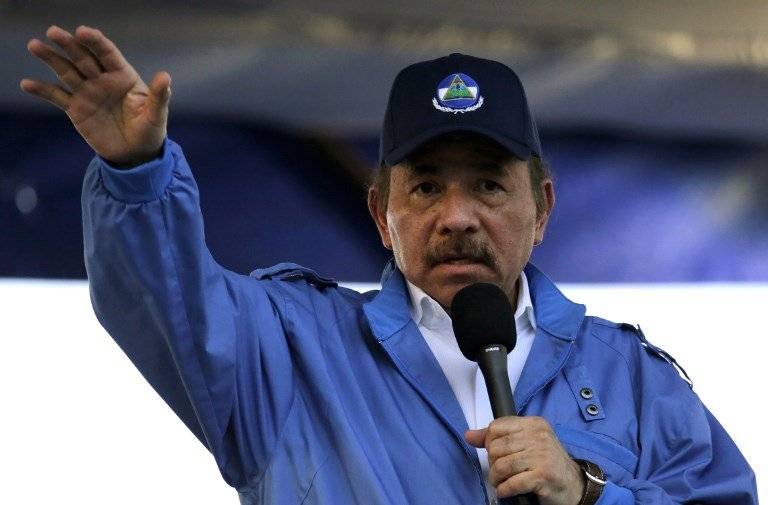 Daniel Ortega, presidente de Nicaragua