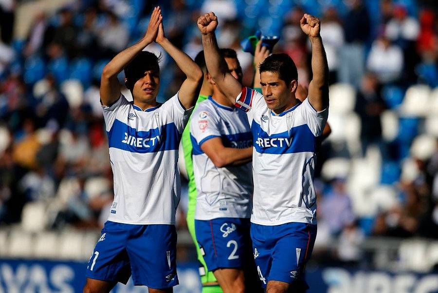 Con 423 partidos, Cristián Álvarez es el cuarto jugador con más presencias en la historia de la UC. Sólo lo superan Mario Lepe (639), Andrés Romero (484) y Nelson Parraguez (435) / Foto: Photosport