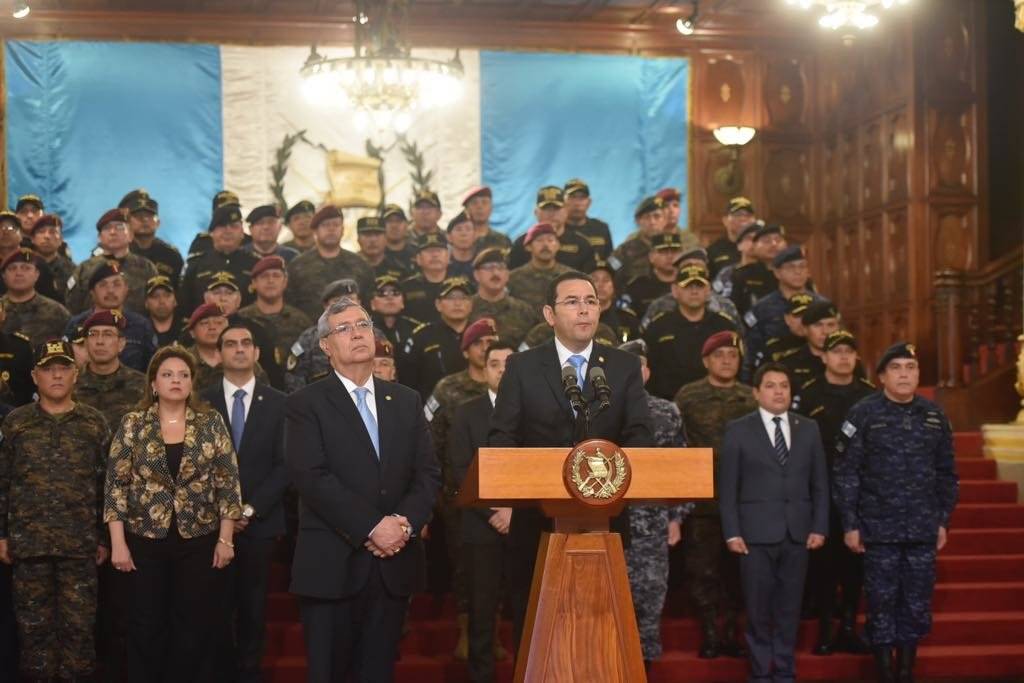 Presidente Jimmy Morales anuncia que el mandato de la CICIG no fue renovado