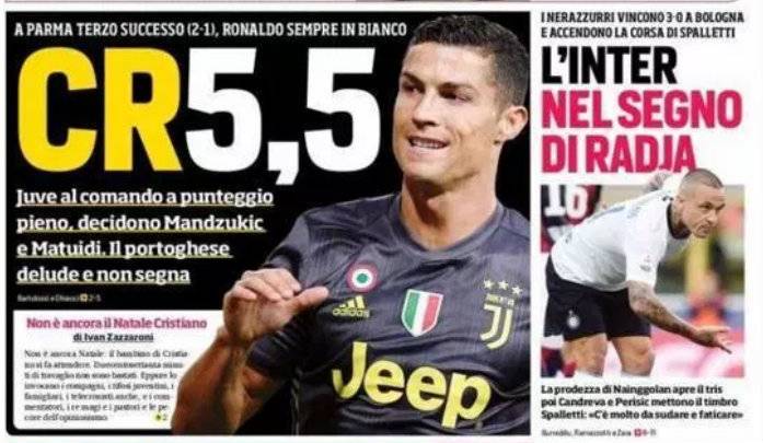 Prensa italiana lo reprueba