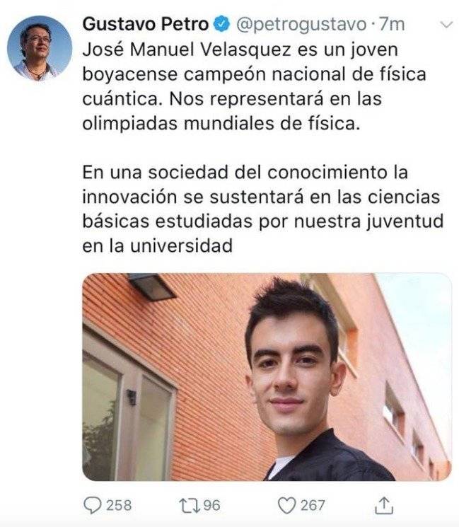 Twiter Gustavo Petro