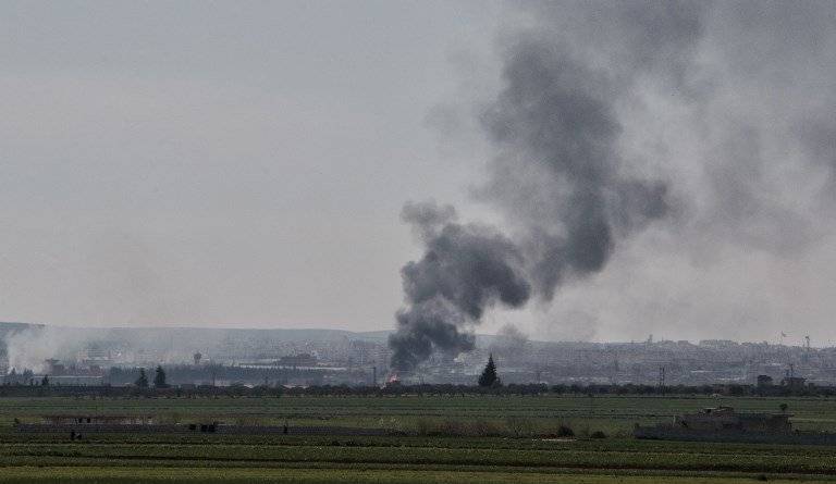 Bombardeos en Idlib, Siria