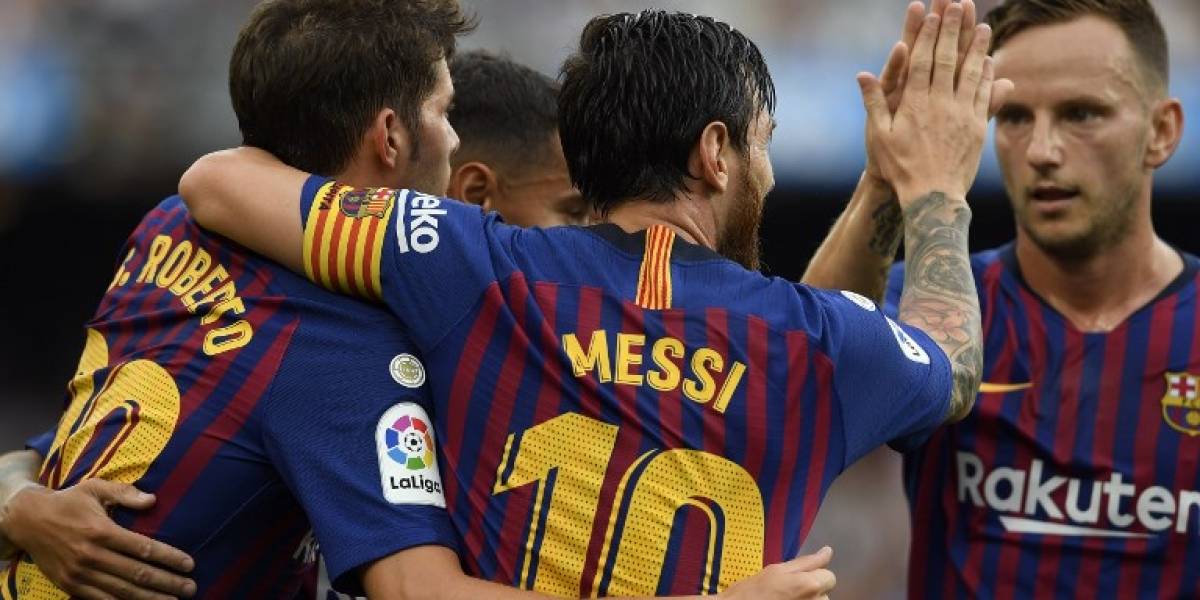 Barcelona de Vidal es líder tras golear al Huesca