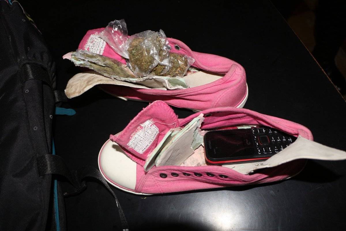 Droga en zapatos