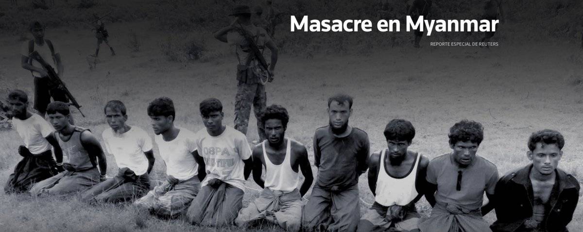 El 2 de septiembre, aldeanos budistas y soldados de Myanmar mataron a 10 hombres rohingya en el inquieto estado de Rakhine en Myanmar. Reuters descubrió la masacre y ha reconstruido cómo se desarrolló. Durante el informe de este artículo, dos periodistas