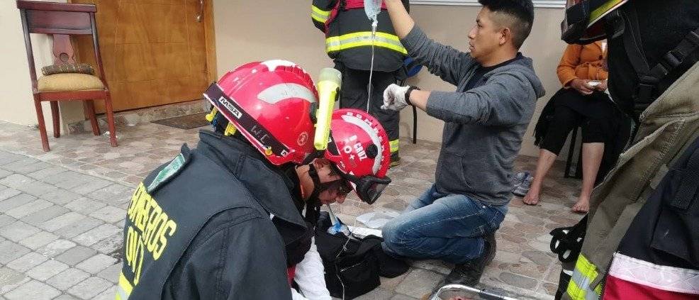 Quito: 11 heridos en accidente de tránsito en San Juan de Cumbayá
