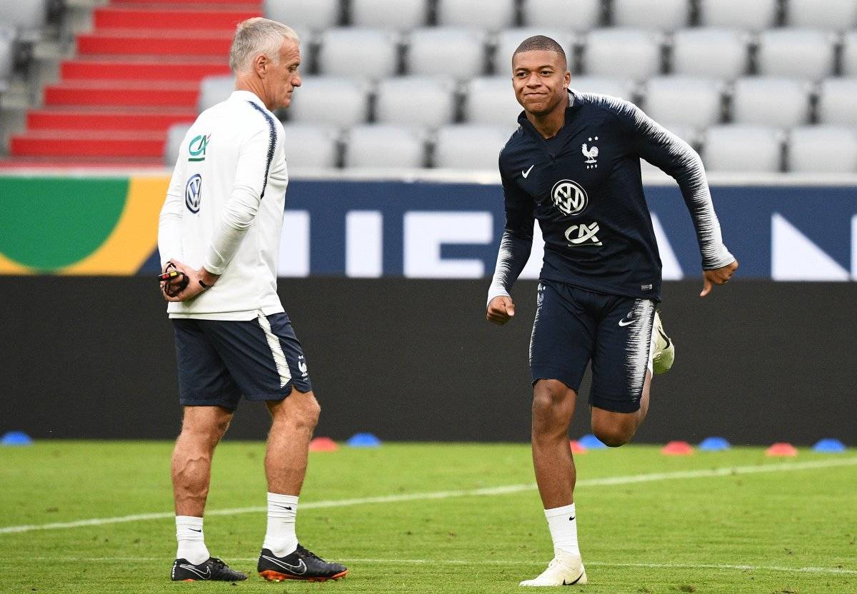 Mbappé se encuentra concentrado con la selección francesa.