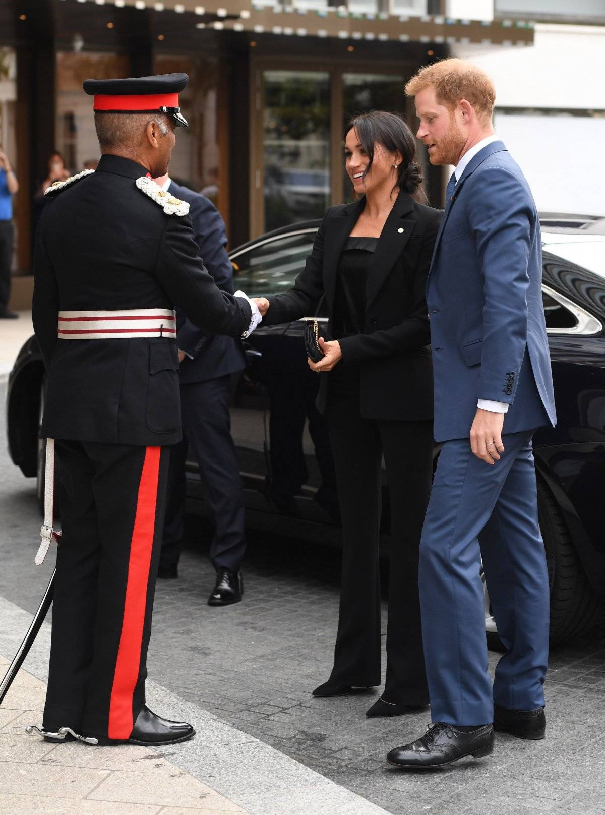 Meghan y su esposo