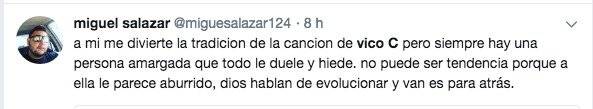 tuit sobre Vico C