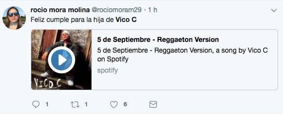 así hablan en Twitter de Vico C