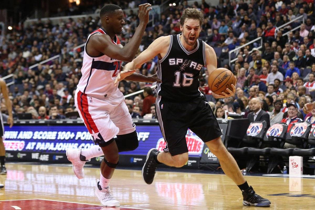 Gasol actualmente es una de las figuras de los Spurs