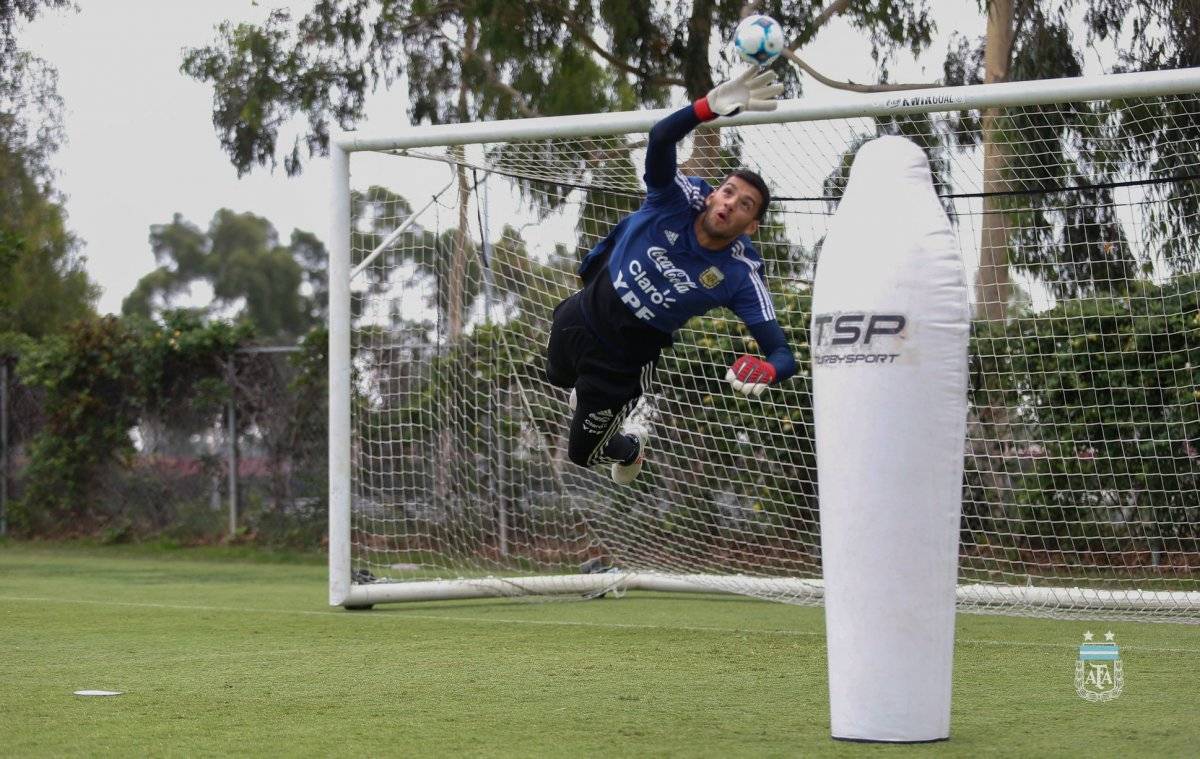 Gerónimo Rullí será el portero titular
