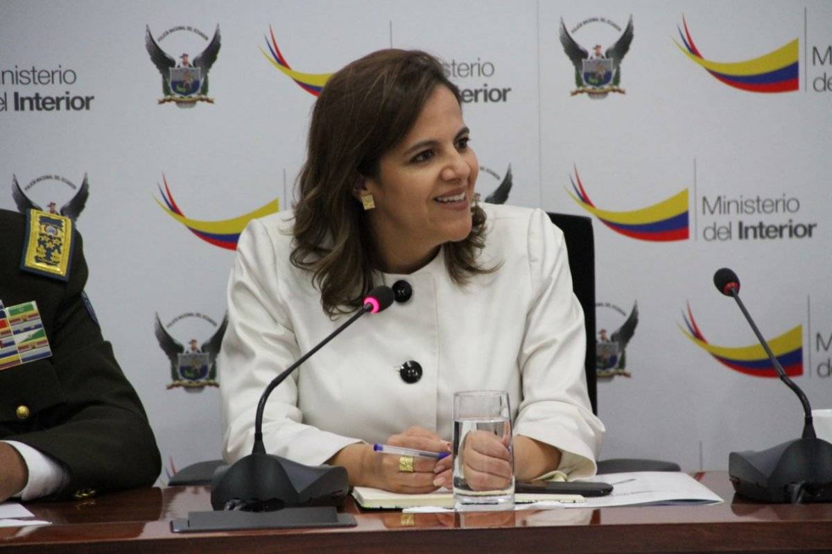 María Paula Romo, ministra del interior