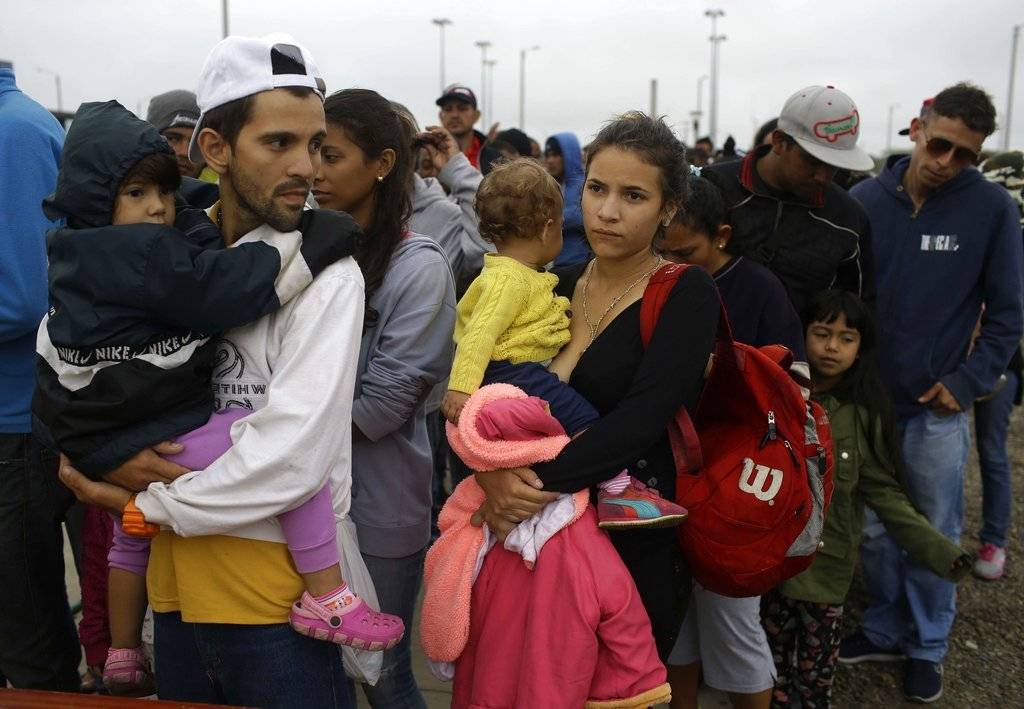 Migrantes venezolanos