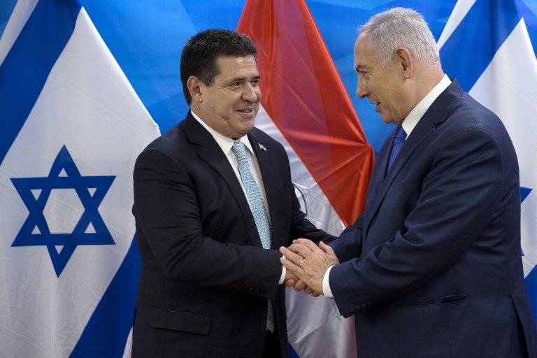 Horacio Cartes y Benjamin Netanyahu