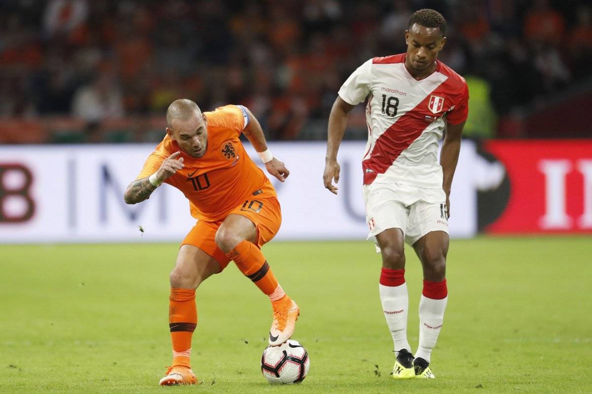 Sneijder jugó su último partido con Holanda