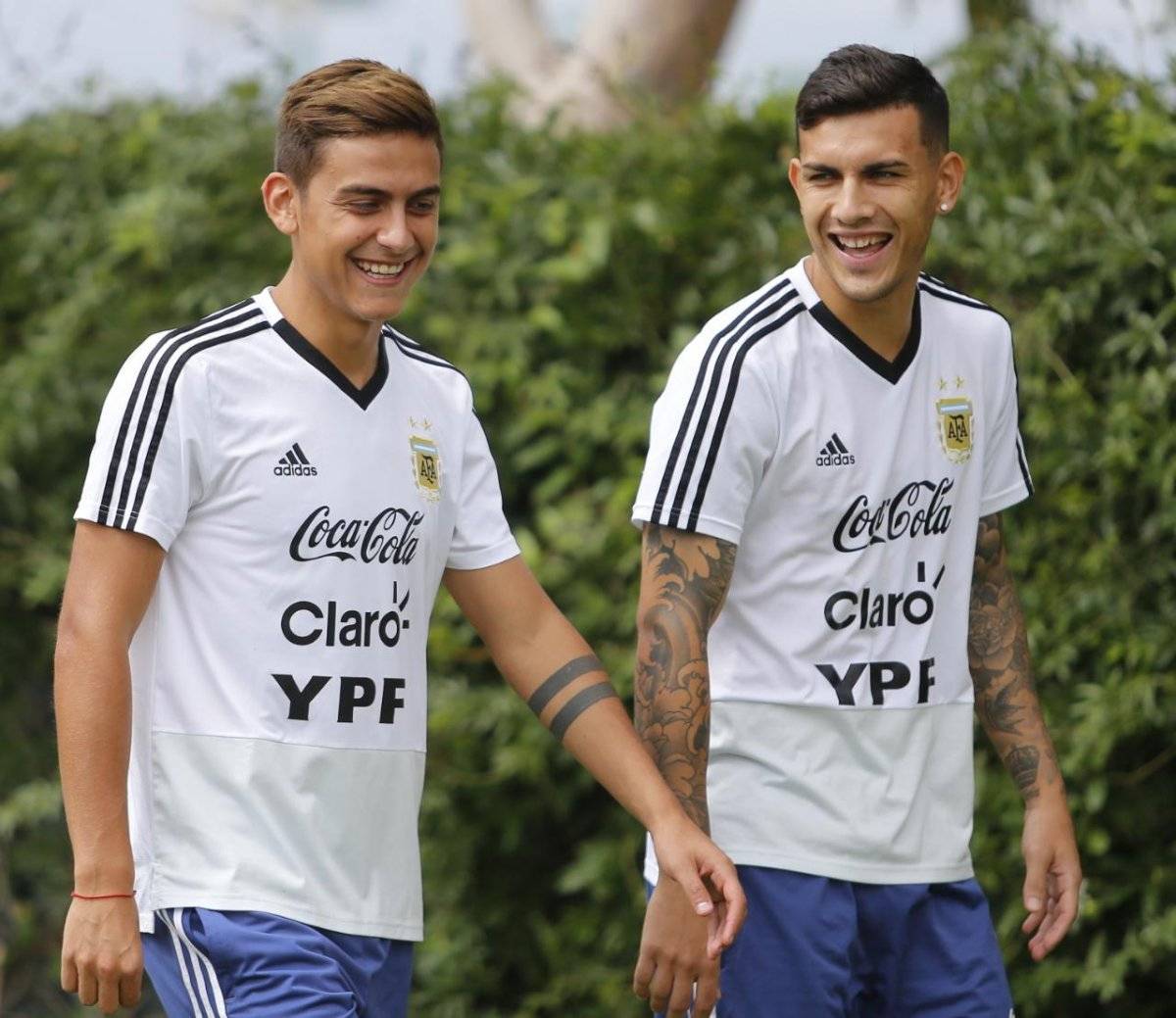 Paulo Dybala se unió a la concentración argentina.