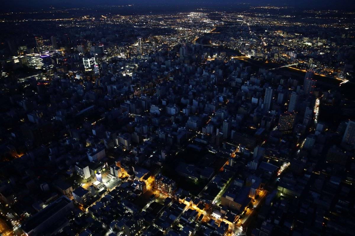 corte de luz terremoto Japón