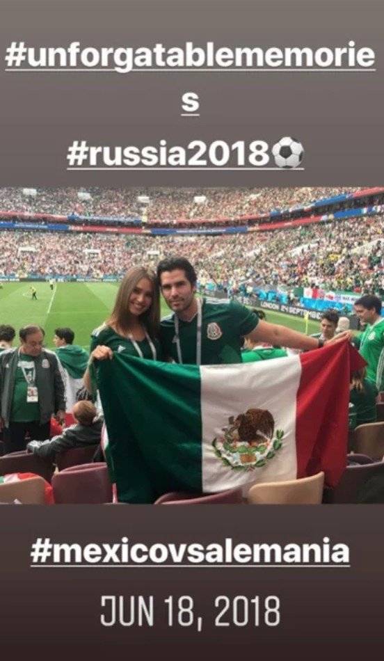 Verástegui y modelo rusa