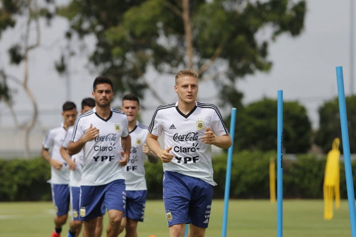 Argentina se preparó con todo para enfrentar a Guatemala