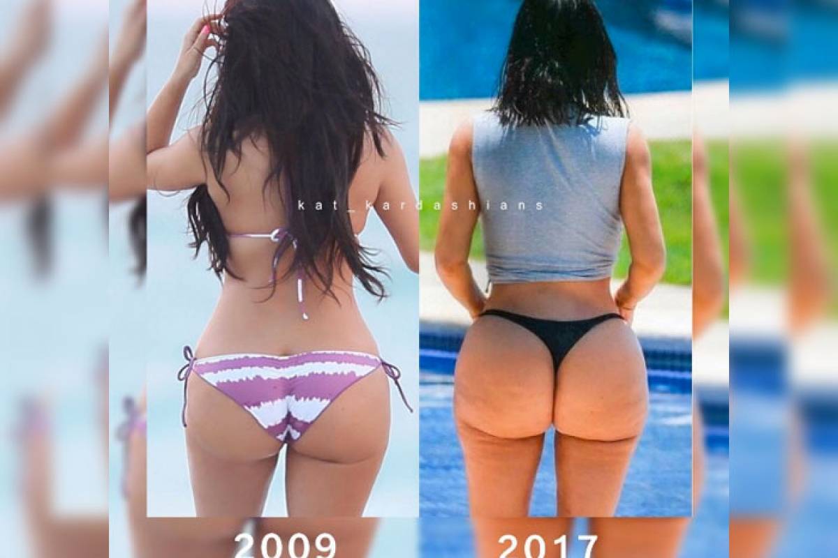 Kim Kardashian trasero