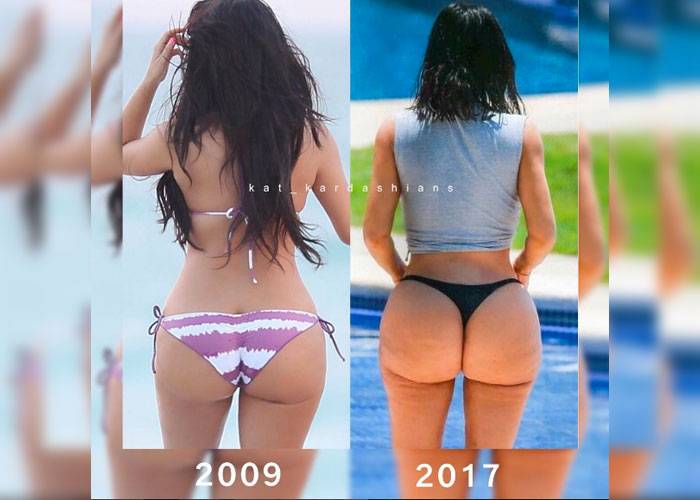 Kim Kardashian trasero