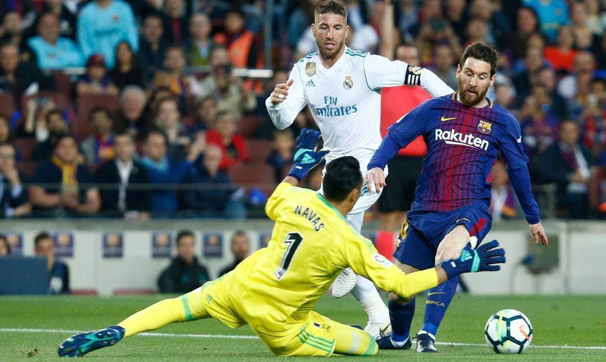 Messi no tendrá con quien rivalizar en el clásico.