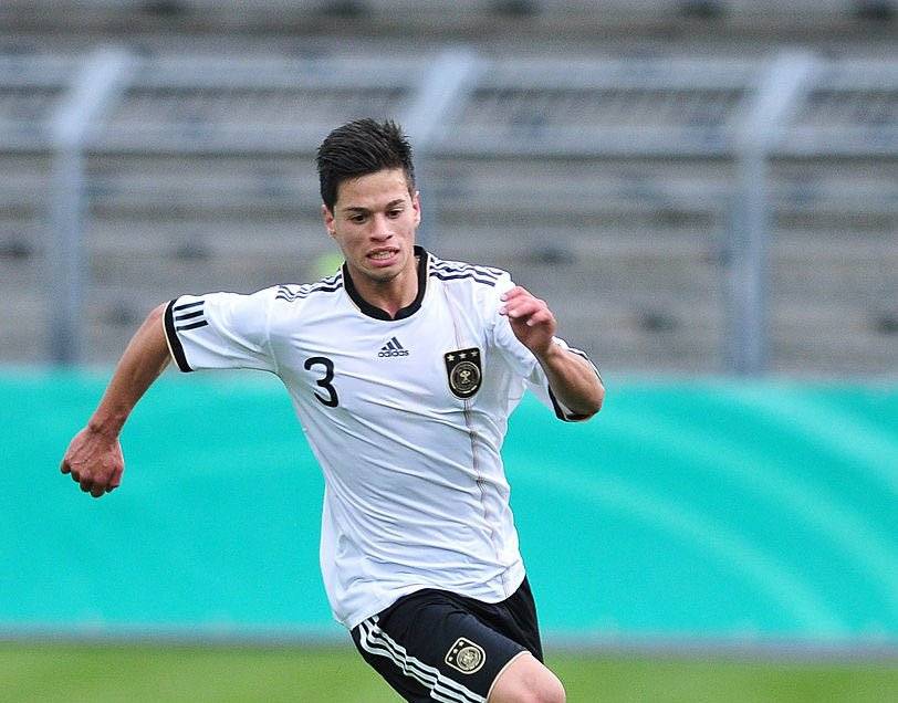 Cincotta con la selección de Alemania