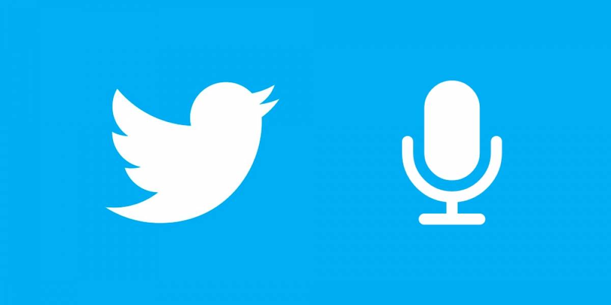 Finalmente puedes grabar audio en vivo y en directo a través de Twitter