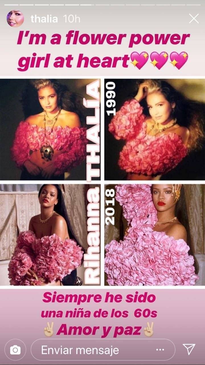 Thalía y Rihanna