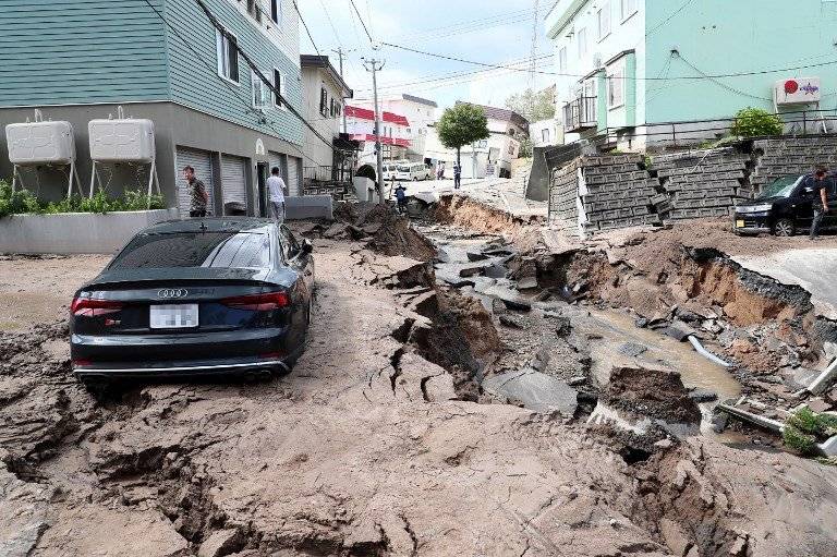 Terremoto en Japón