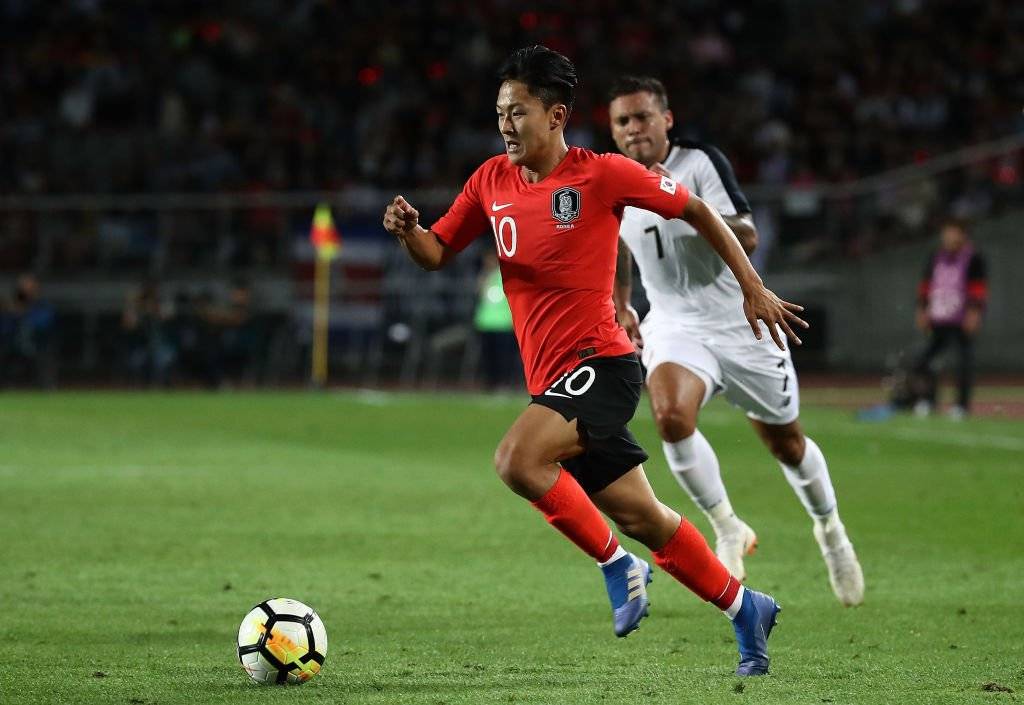 Lee Seung-woo, el Messi de Corea del Sur. Se formó en Barcelona y actualmente milita en el Hellas Verona de Italia / Foto: Getty Images