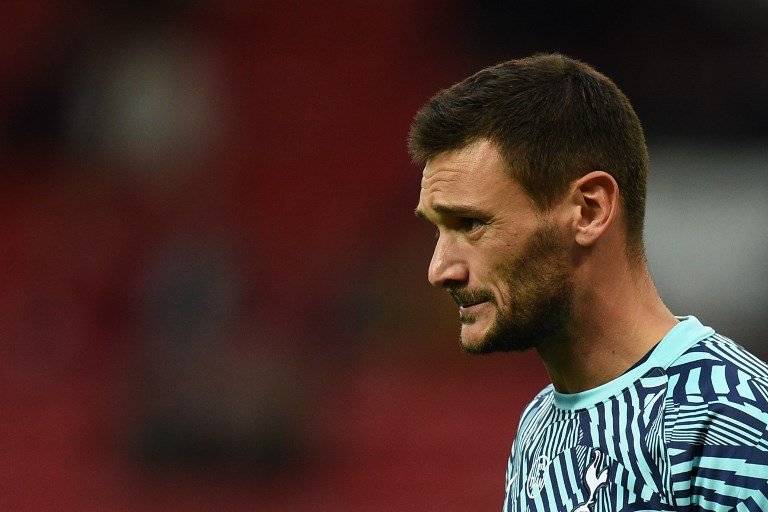 Hugo Lloris con el Tottenham