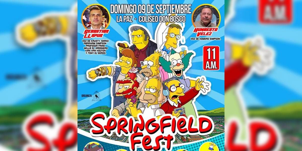 El Springfield Fest reunió a cientos de fans de Los Simpson y todo fue risas