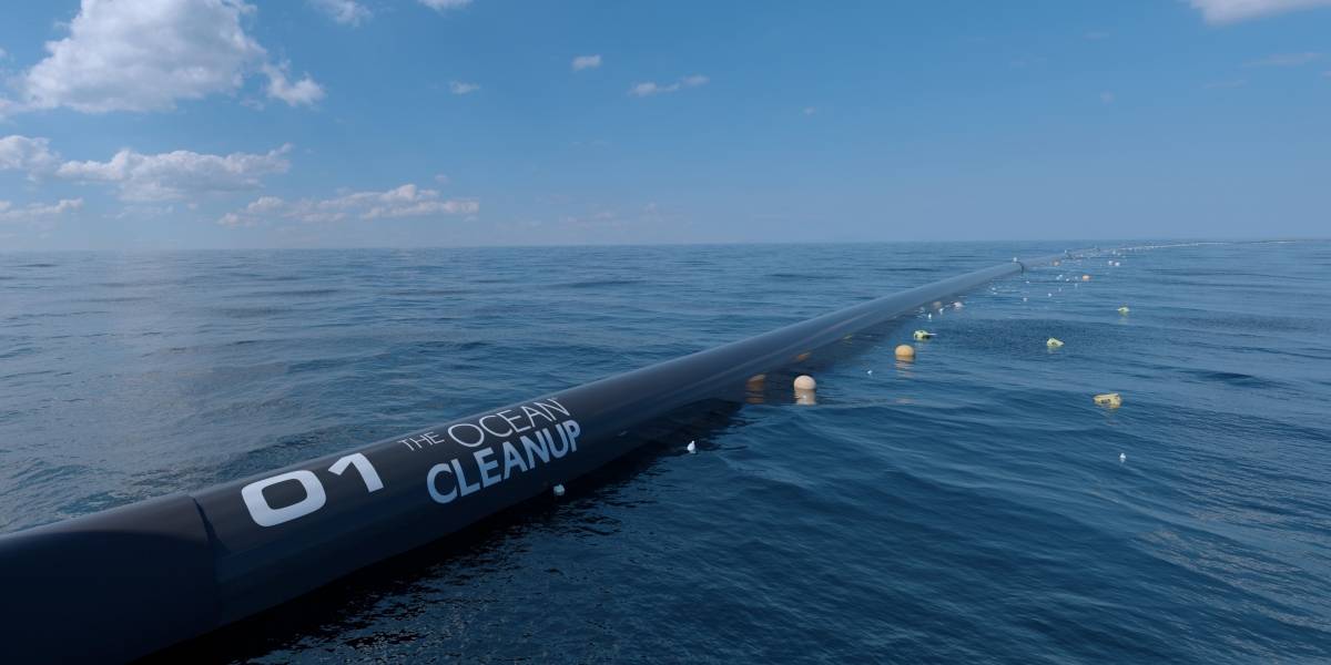 Una gigantesca red será utilizada para recolectar las miles de toneladas de basura que hay en el Océano Pacífico